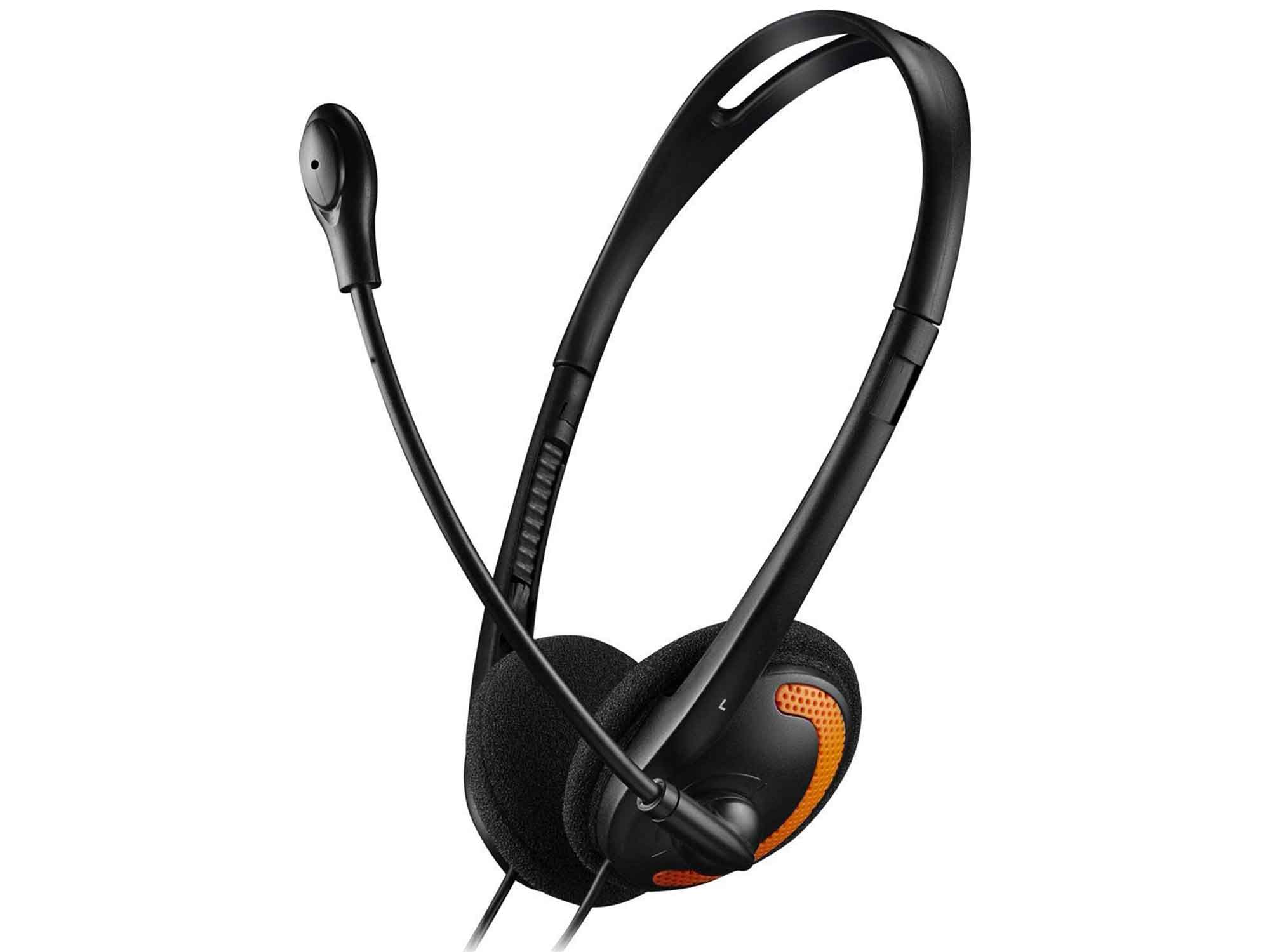 headphone canyon cns chsc01bo black orange